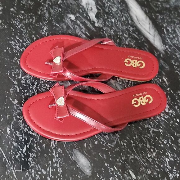 BRAND NEW GBG BOWNOT SLIP ON WOMENS FLAT SANDALS - Picture 9 of 14